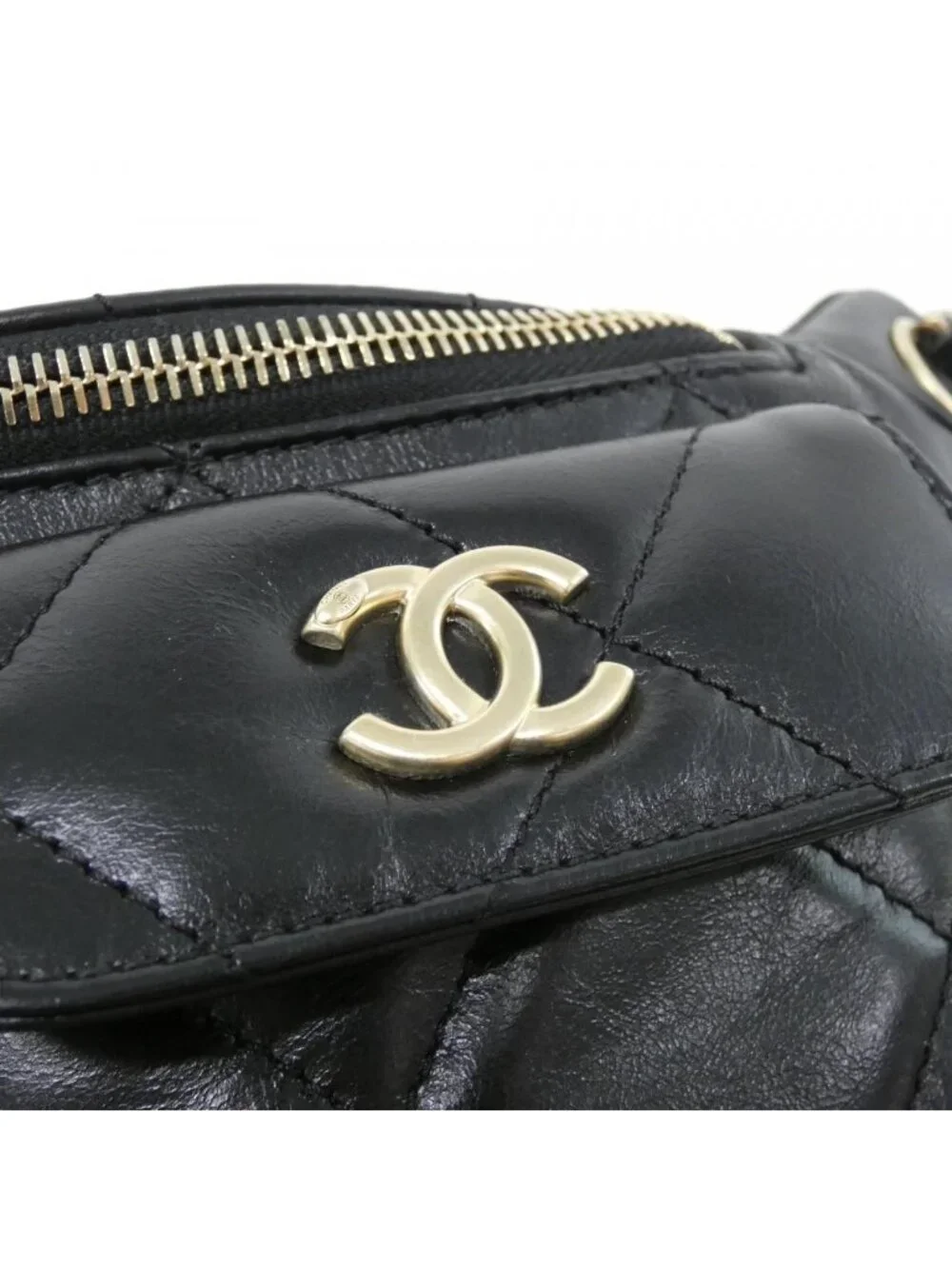 Chanel Waist Bag Belt Bag Black